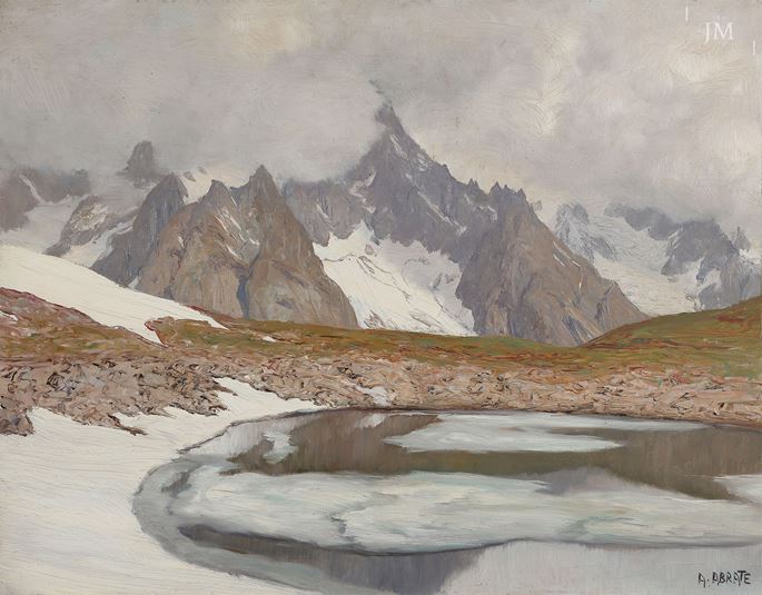 Angelo Abrate - Mont Blanc as seen from the Lago Chécrouit, Val d’Aosta, Italy | MasterArt